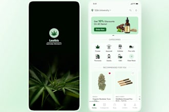 build cannabis delivery app, cbd app, cbd website, marijuana app