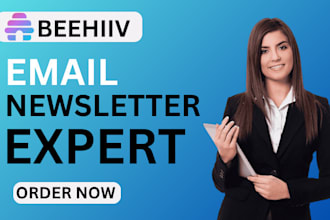 do beehiiv newsletter setup, design landing page, and automate email workflow