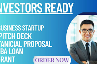 create investor ready business plan and financial projection