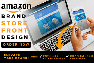 design a stunning amazon brand storefront