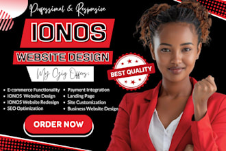 do ionos website design, ionos website redesign, ionos website ecommerce website