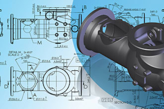create 3d product design, cad modeling, sketches and concept design