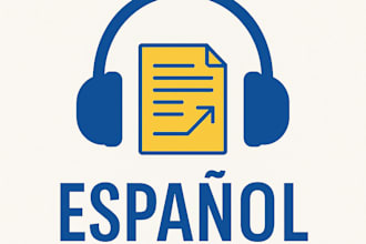 transcribe spanish audio or video to text