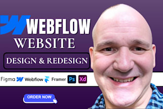 design or develop webflow website, figma to webflow, webflow expert, webflow