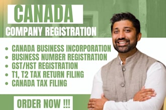 register your canadian company, file cra tax returns, register bn