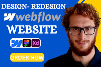design or develop a webflow website, webflow expert, figma to webflow