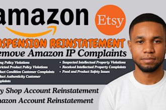 do amazon etsy account reinststement appeal and reinstate amazon product listing
