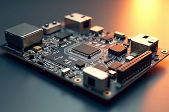 design schematic and pcb layout using altium, eagle, kicad, proteus or diptrace