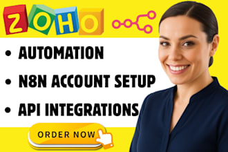 setup zoho crm automation n8n chatbot n8n automation zoho creator n8n workflow