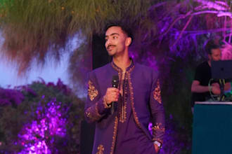 be your energetic mc for weddings, parties, or any event