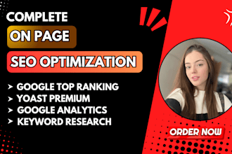 do technical and onpage SEO optimization for your website