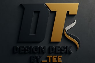 create stunning 3d logo mockup and help with admin task