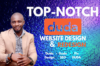 offer professional website design services using duda website builder duda SEO