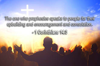 call on god with a custom prophesy prayer for your specific request