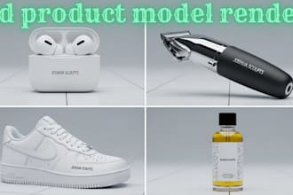 3d product model for amazon realistic 3d product rendering