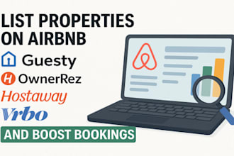list properties on airbnb guesty ownerrez hostaway vrbo and boost bookings