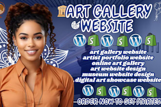art gallery website design artist portfolio site online art gallery museum site