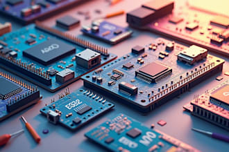 design schematic circuits and pcb layouts for your electronics project