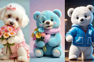 custom plush cute plush toy amigurumi crochet pattern plush toys stuffed animals