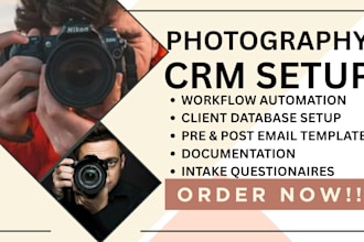 setup photography crm with honeybook studio ninja sprout studio táve dubsado