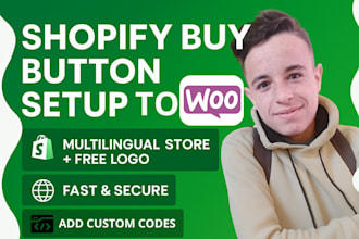 integrate shopify buy button with wordp or woocommerce store