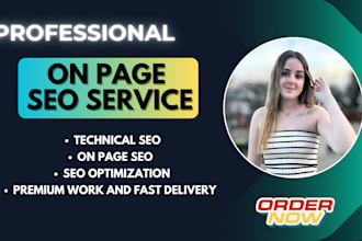 do onpage SEO and technical optimization for your website