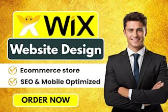 build or redesign wix website design, wix website redesign wix ecommerce website