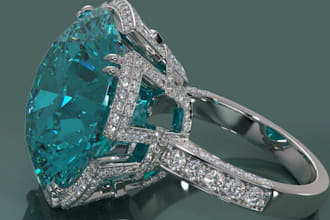 cad jewelry model 3d jewelry rendering 3d ring pendant render it for prototyping