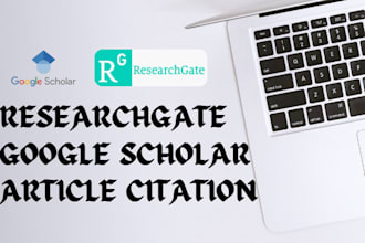 increase google scholar citations, journals, backdated citations, researchgate