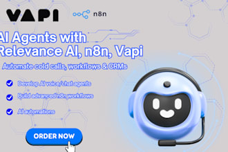 build ai agents with relevance ai, n8n, vapi, pipedrive, and integrations