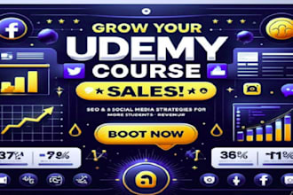 promote udemy online course, udemy course promotion, udemy course marketing