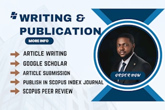 write and publish in a scopus q1, q2, q3, q4 scopus, ssci or abdc journal