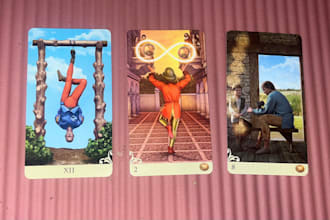 channel intuitive tarot and oracle readings to bring love, clarity, and healing