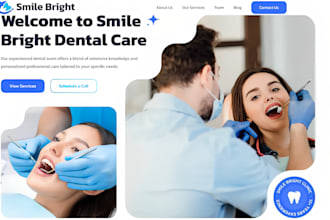 build dental clinic website dentist wordpress website orthodontic website
