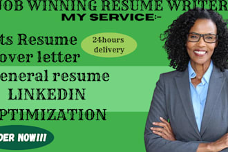 write you a professional  ats , tech resume cover letter and linkedin profile