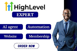 setup highlevel ai agent gohighlevel expert website funnel workflow automation