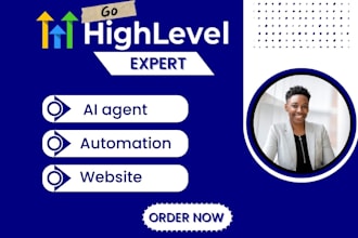 be your gohighlevel expert to setup highlevel website funnel workflow automation
