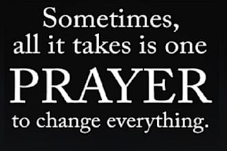 offer powerful christian prayers and prophetic healing