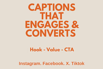 write scroll stopping captions for your social media that sell and engage