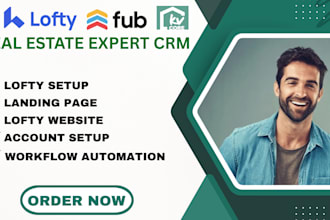 setup real estate crm lofty crm chime follow up boss kvcore lofty automation idx