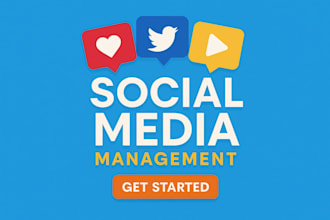 manage your social media pages, instagram, facebook content and growth strategy