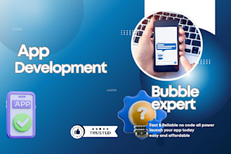 develop your app or website in bubble io