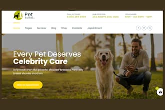 design converting pet grooming website pet care website for pet grooming leads