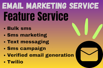 do bulk sms marketing service, blast sms to send text to sms message