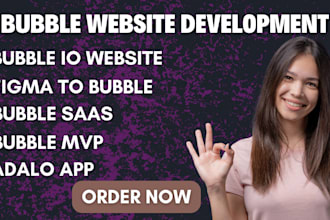 bubble website, bubble mvp, bubble saas, figma to bubble, adalo app, buildfire