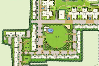 design custom vector or isometric maps
