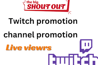 do twitch promotion using seo to get twitch viewers