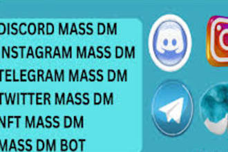 do telegram mass dm,discord mass dm,promotion dm,mass dm