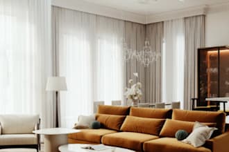 create interior architecture rendering on unreal engine 5