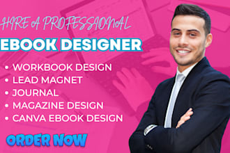 design canva ebook, lead magnet, workbook in 24 hours